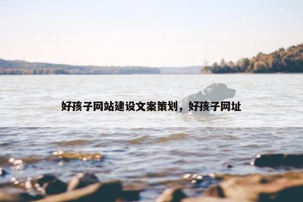 好孩子网站建设文案策划，好孩子网址