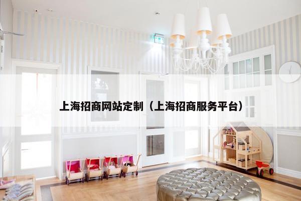 上海招商网站定制（上海招商服务平台）