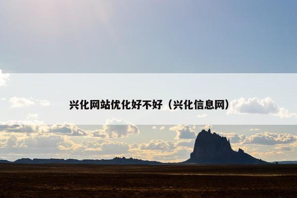 兴化网站优化好不好（兴化信息网）