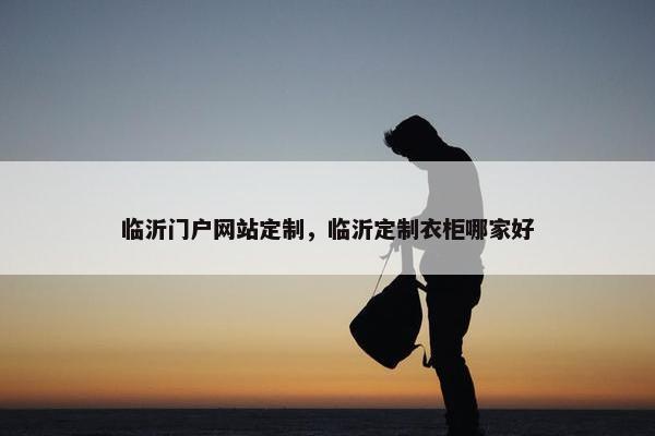 临沂门户网站定制，临沂定制衣柜哪家好