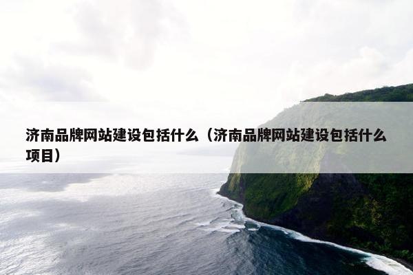 济南品牌网站建设包括什么（济南品牌网站建设包括什么项目）
