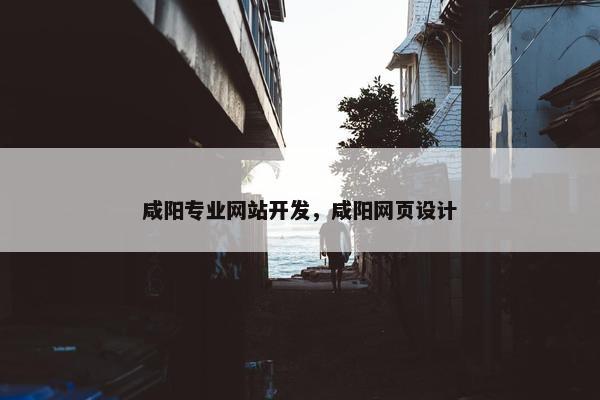 咸阳专业网站开发，咸阳网页设计