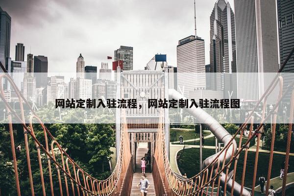 网站定制入驻流程，网站定制入驻流程图