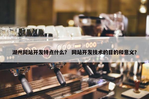湖州网站开发特点什么？ 网站开发技术的目的和意义？