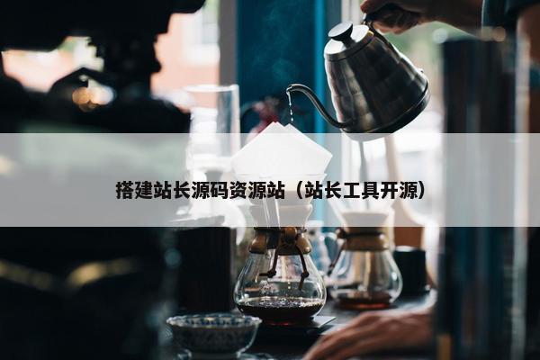 搭建站长源码资源站（站长工具开源）