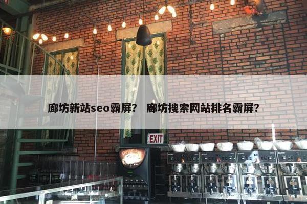 廊坊新站seo霸屏？ 廊坊搜索网站排名霸屏？
