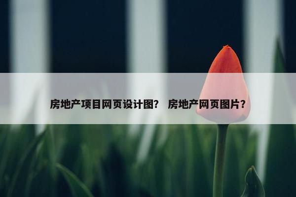 房地产项目网页设计图？ 房地产网页图片？
