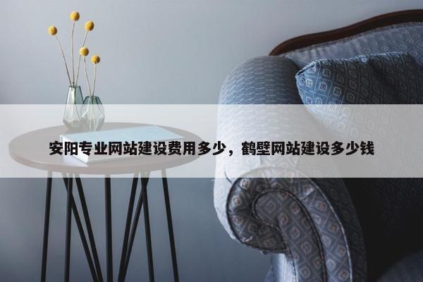 安阳专业网站建设费用多少，鹤壁网站建设多少钱