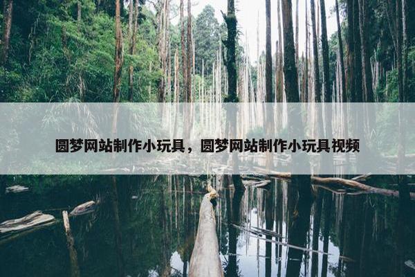 圆梦网站制作小玩具，圆梦网站制作小玩具视频