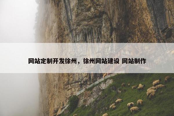 网站定制开发徐州，徐州网站建设 网站制作