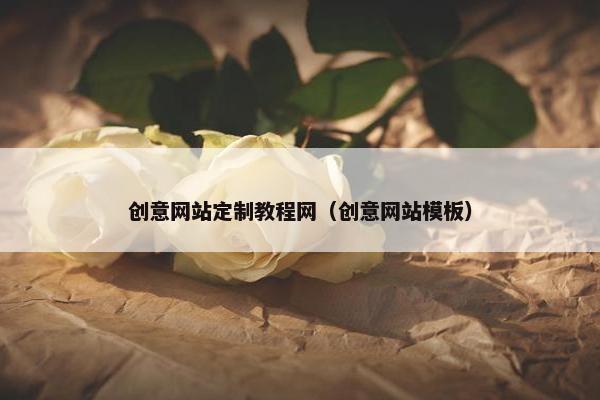 创意网站定制教程网（创意网站模板）