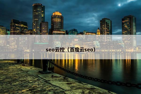 seo云控（百度云seo）