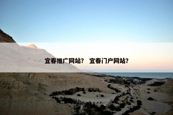 宜春推广网站？ 宜春门户网站？