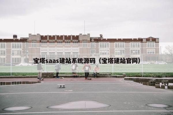 宝塔saas建站系统源码（宝塔建站官网）