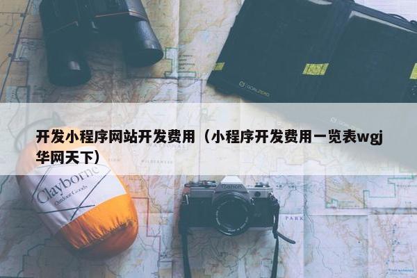 开发小程序网站开发费用（小程序开发费用一览表wgj华网天下）