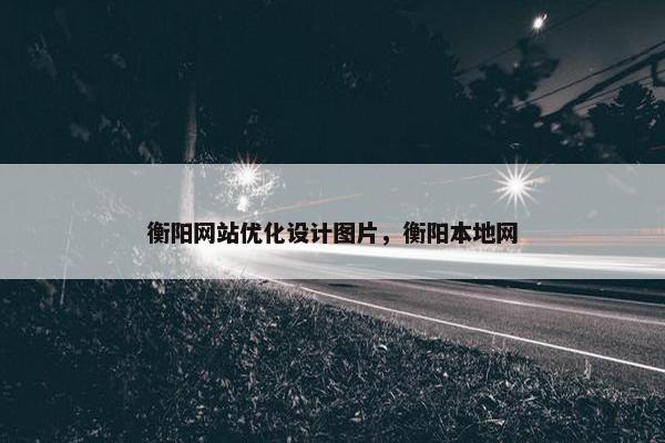 衡阳网站优化设计图片，衡阳本地网