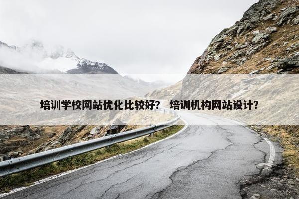 培训学校网站优化比较好？ 培训机构网站设计？
