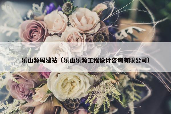 乐山源码建站（乐山乐源工程设计咨询有限公司）