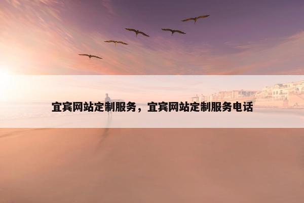 宜宾网站定制服务，宜宾网站定制服务电话