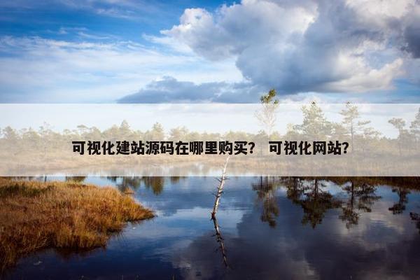 可视化建站源码在哪里购买？ 可视化网站？