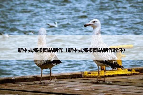 新中式海报网站制作（新中式海报网站制作软件）