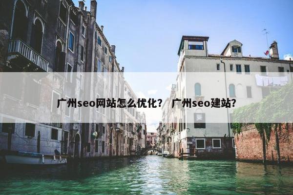 广州seo网站怎么优化？ 广州seo建站？