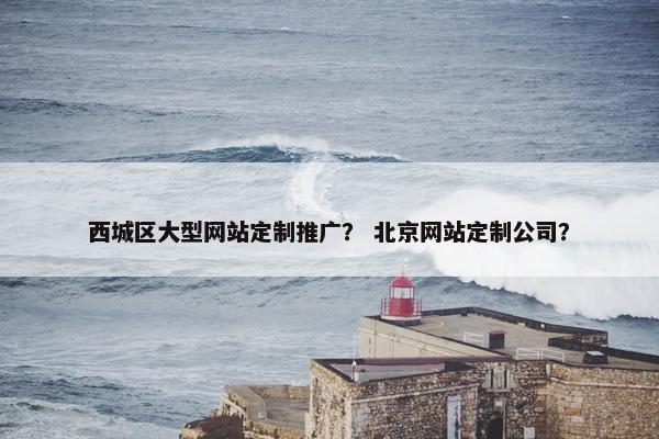 西城区大型网站定制推广？ 北京网站定制公司？